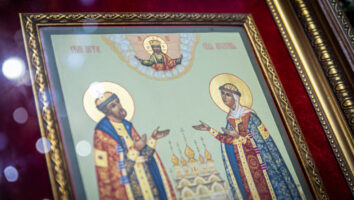 Празднование памяти святых Петра и Февронии Муромских